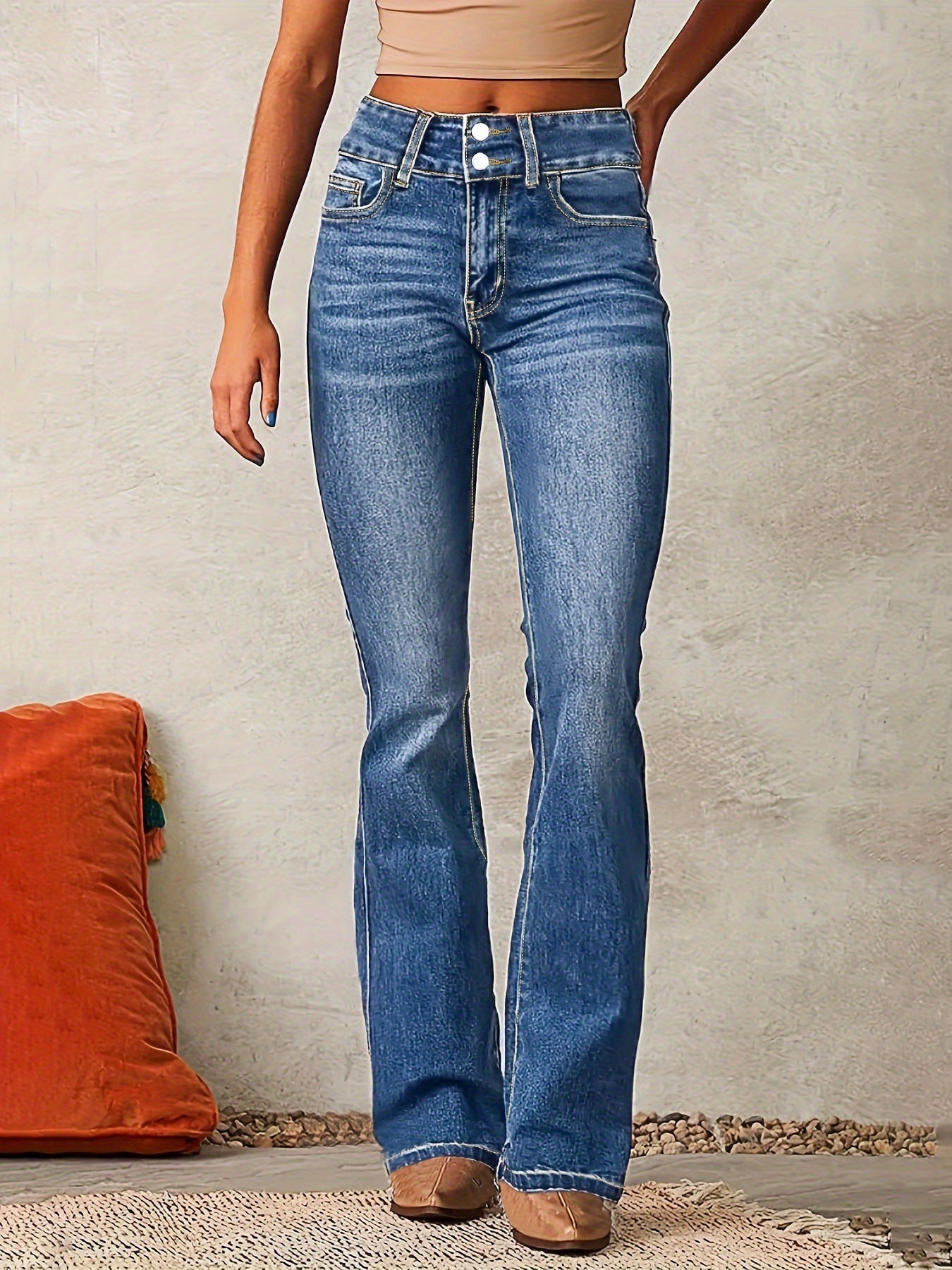 New Washed Street Skinny Retro Stretch Jeans Women&