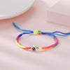 Color: Rainbow rope silver