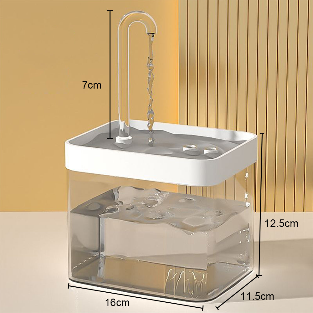 Automatic Cat Water Fountain with Silent Pump