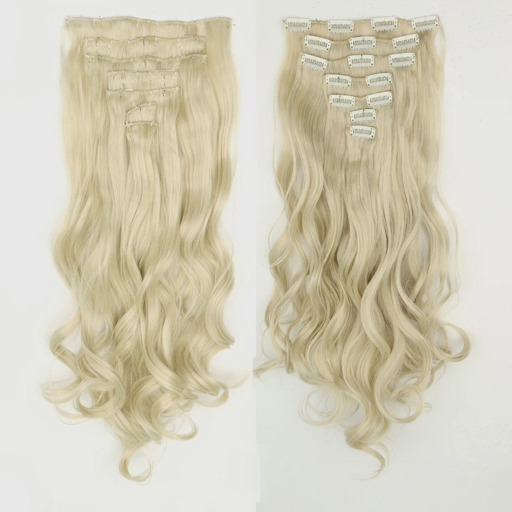 Long Wavy Ombre Clip-In Hair Extensions