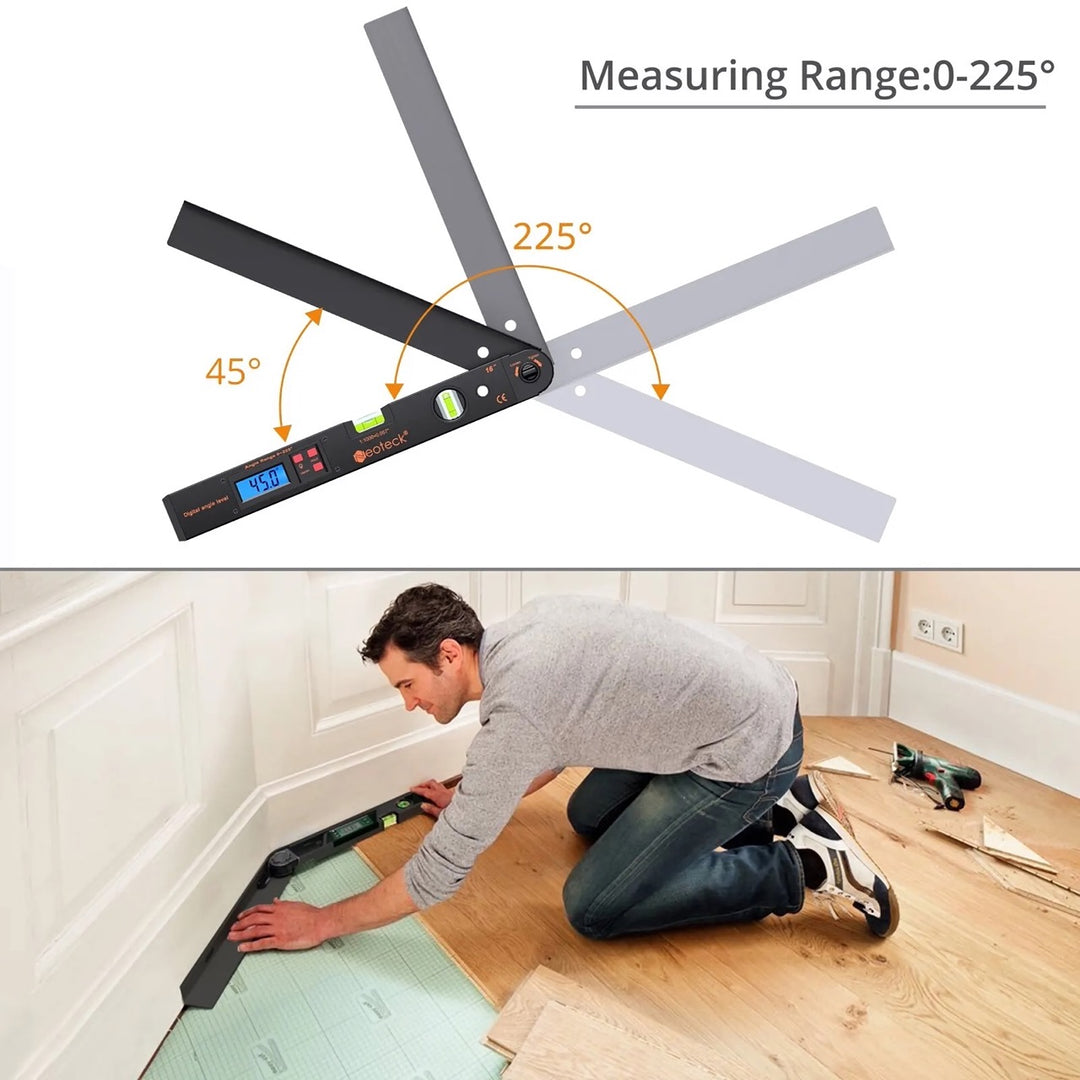 LCD Digital Protractor Spirit Level