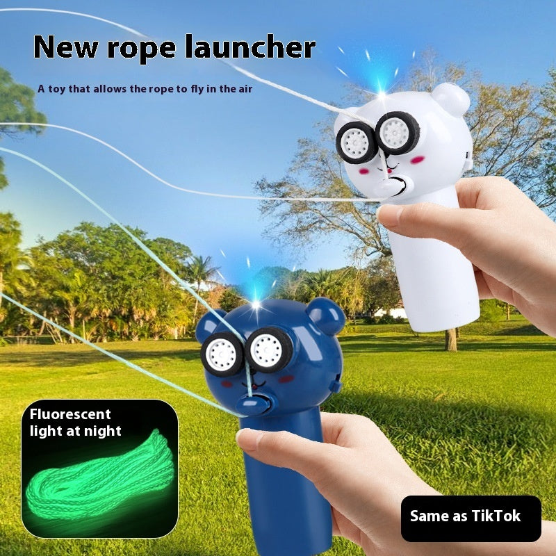 Rechargeable Handheld Rope Launcher Toy