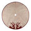 Color: 48 Inch Linen SHULU Tree Skirt