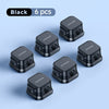 color: 6 Pcs Black