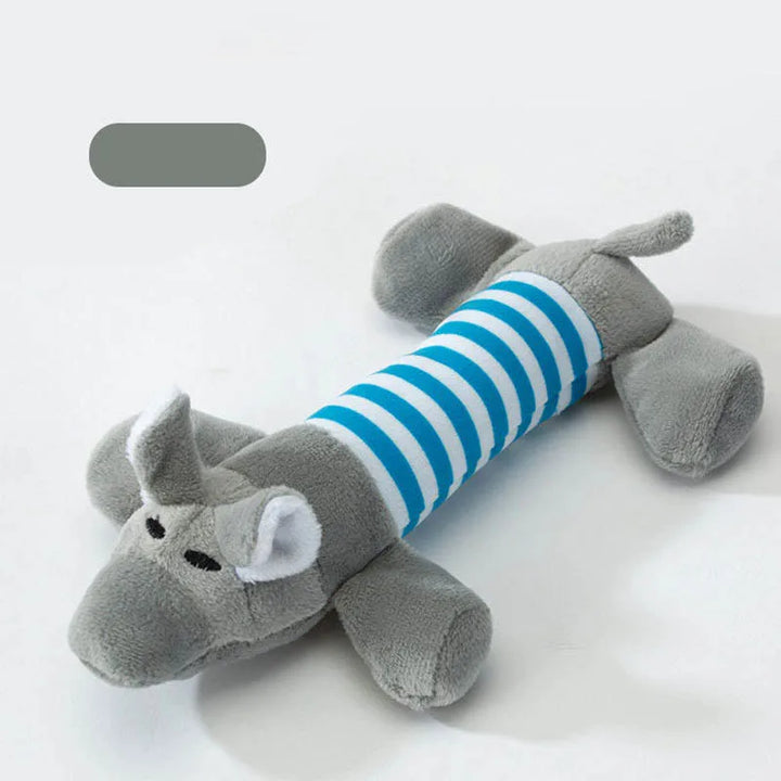 Soft Plush Squeaky Chew Toy for Small Dogs & Cats