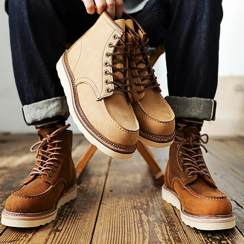 Handmade Vintage Leather Ankle Boots