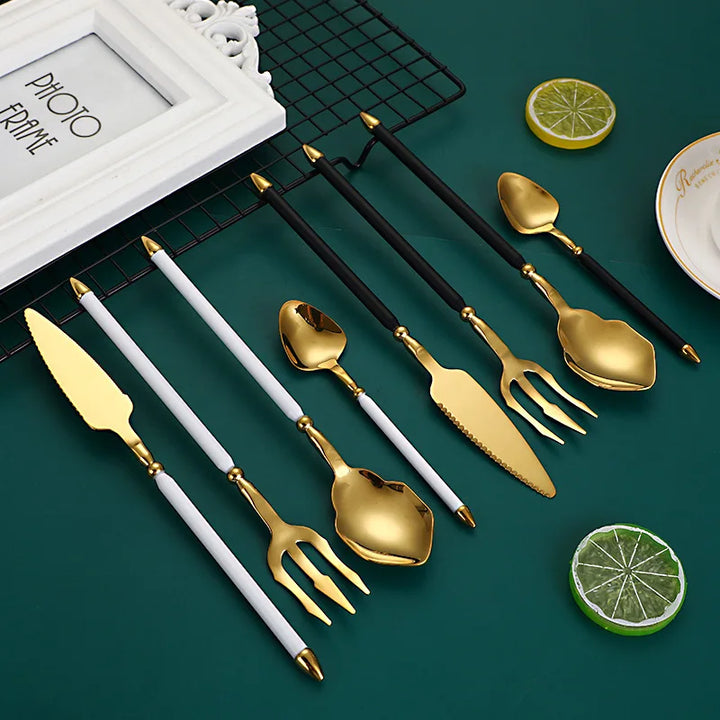 Fashion 304 Stainless Steel Cutlery Set