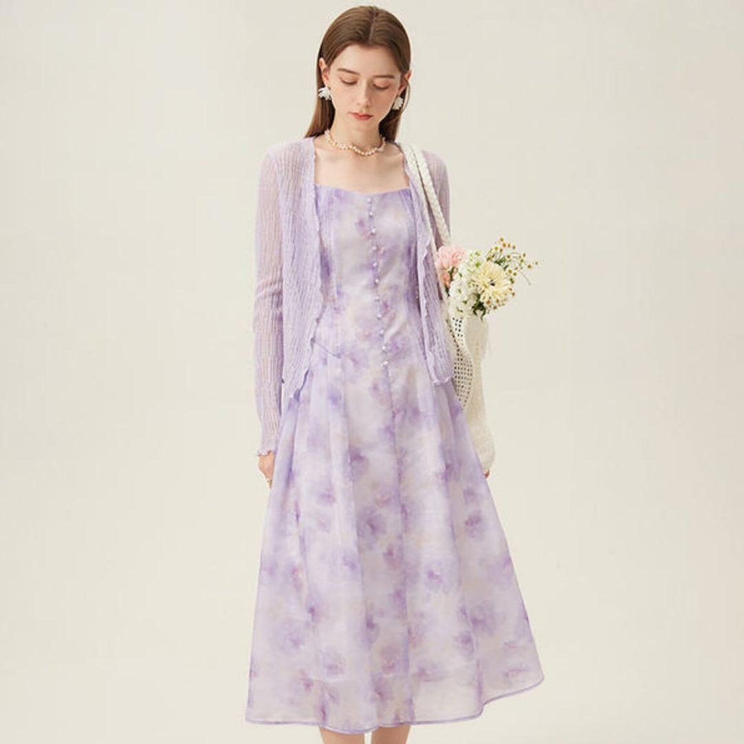 Floral Sleeveless Summer Dress