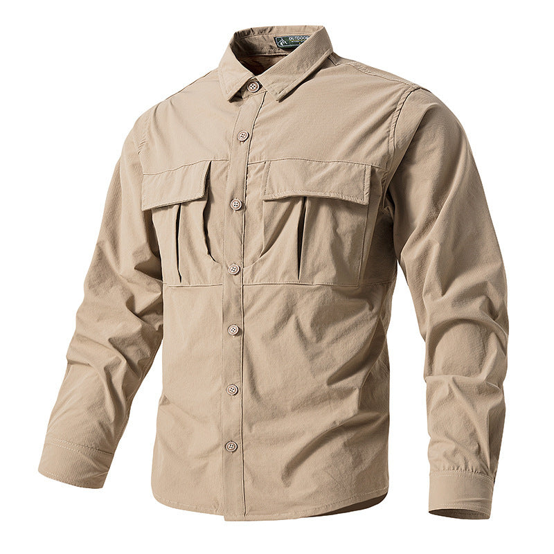 Consul Quick-drying Tactical Shirt Men's Special Service Training Outdoor Multi-pocket