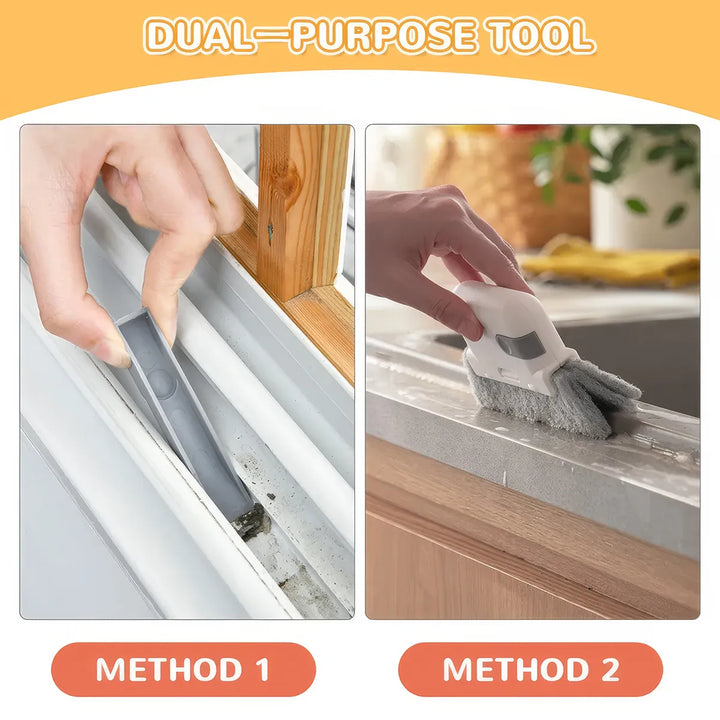 2-in-1 Groove Cleaning Tool: Clean with Precision and Ease