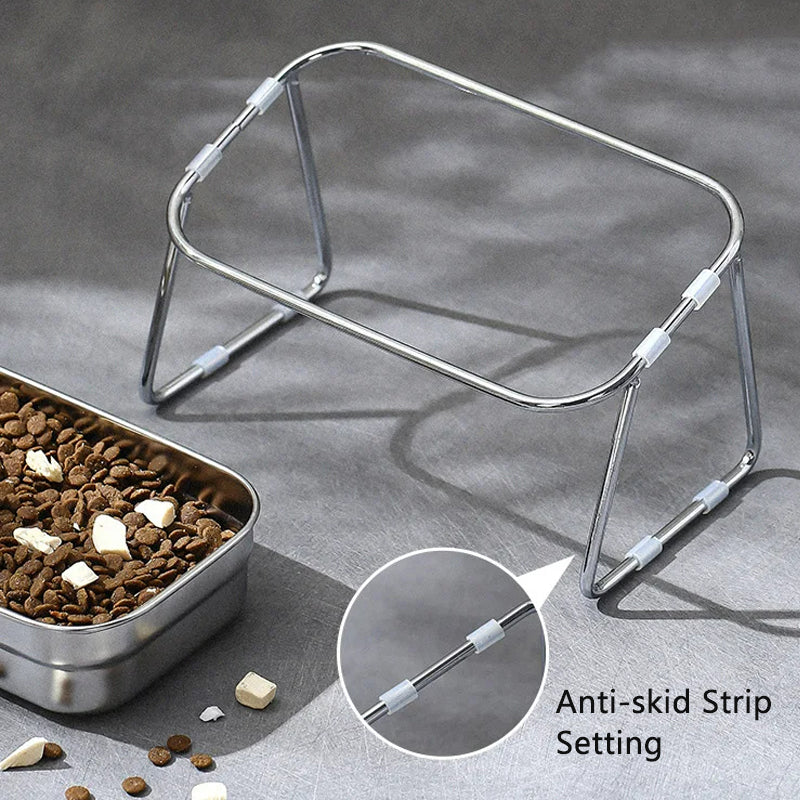 Non-Slip Stainless Steel Cat Bowl