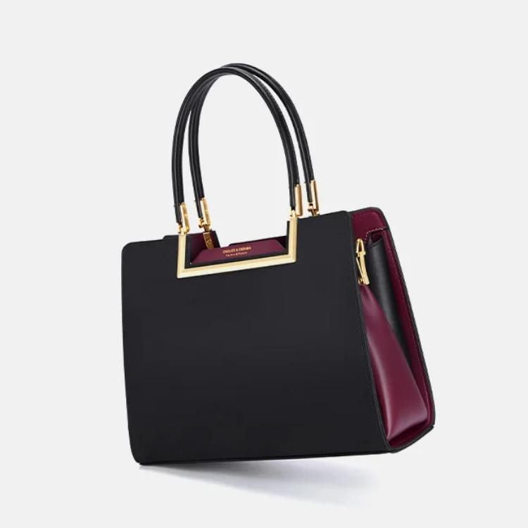 Elegant Large Capacity Leather Tote Bag