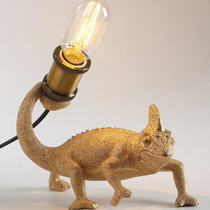 Resin Lizard Table Light