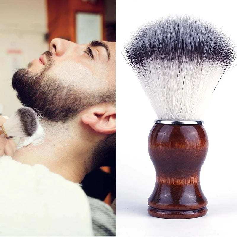 High Quality Men’s Wooden Handle Shaving Brush