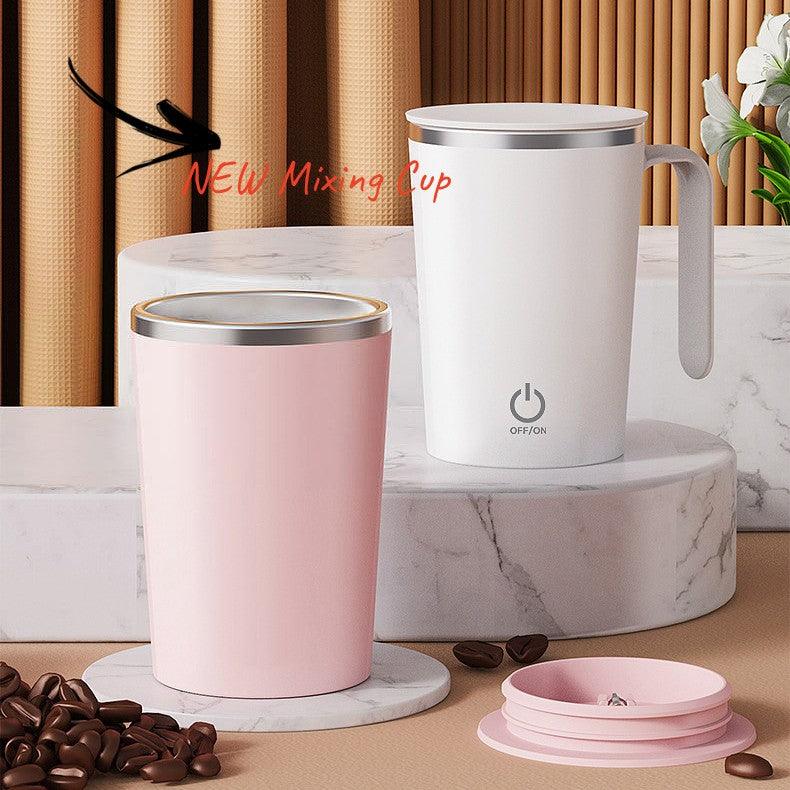 Kitchen Electric Mixing Cup Stirring Coffee Cup Automatic Mixing Mugs Cup Lazy Rotating Magnetic Water Cup - Trendha