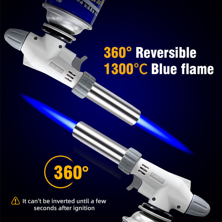 BBQ and Welding Gas Torch with Adjustable Flame Nozzle