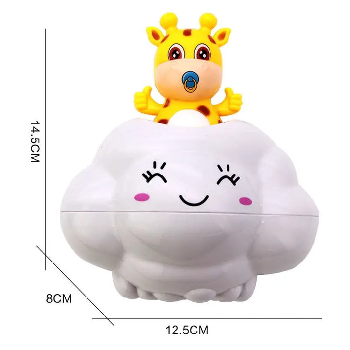Charming Cloud Bath Toy for Toddlers