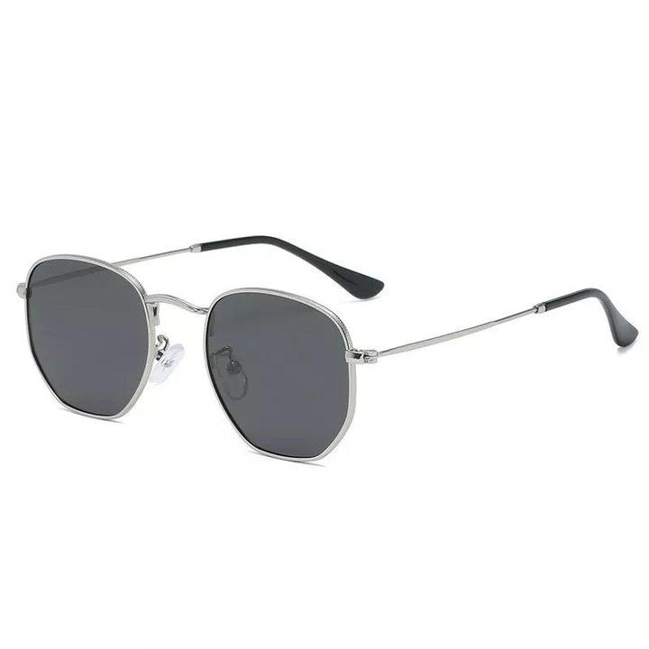 Hexagon Polarized Vintage Sunglasses for Men &amp; Women