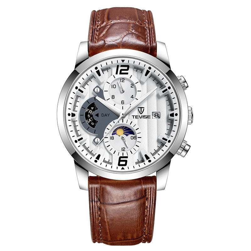 Waterproof Automatic Mechanical Watch Fashion Calendar Student Sports Men&