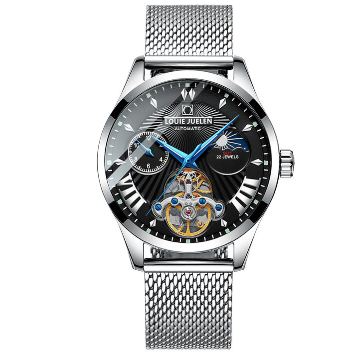 Fashion Trend Hollow Waterproof Male Mechanical Watch