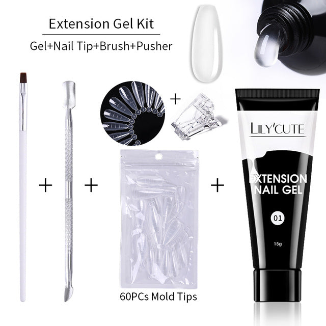 15ml Nail Extension Gel Kit