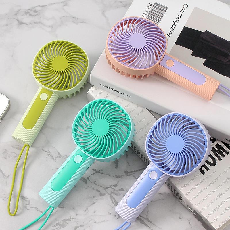 Mini Handheld USB-Rechargeable Three-Speed Fan