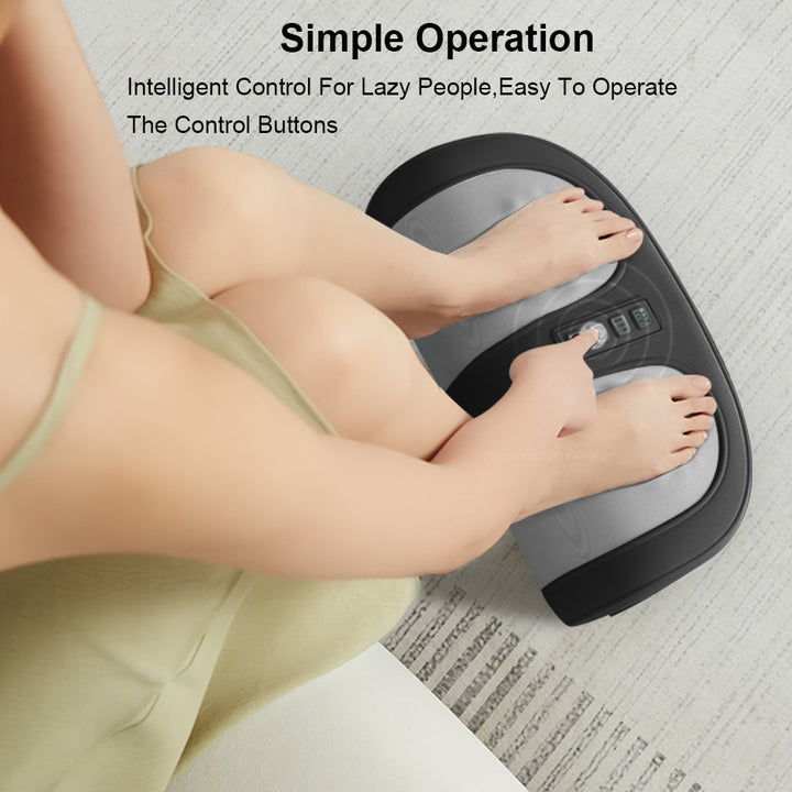 Foot Massager with Heat – Electric Foot Pain Relief and Muscle Relaxation