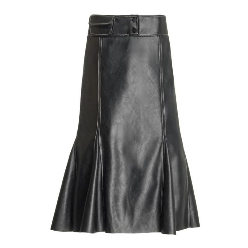 Chic Low Waist Fishtail Skirt with Zipper Detail