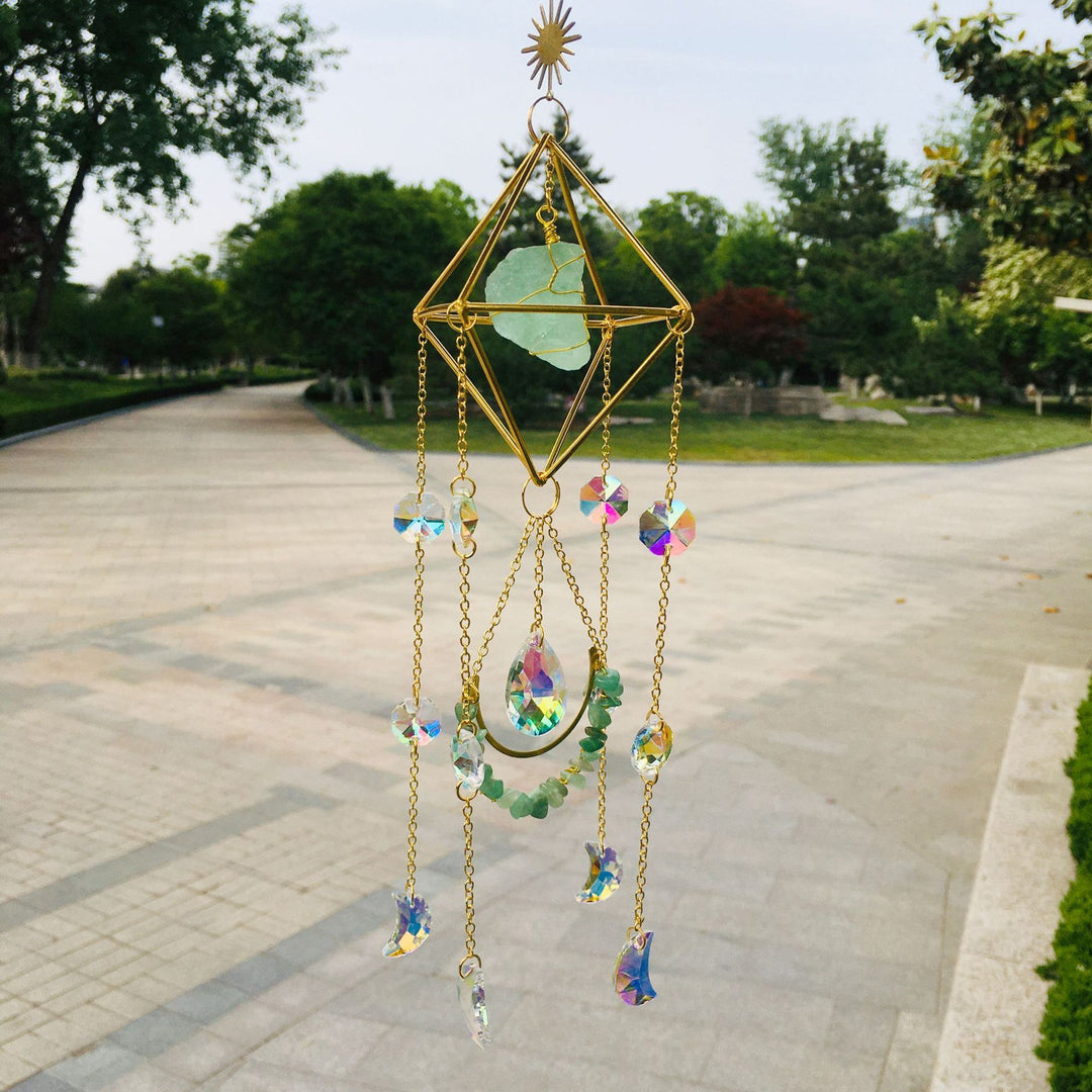 Natural Gem Crystal Decorative Shelf