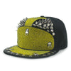 Color: Black Background And Yellow
