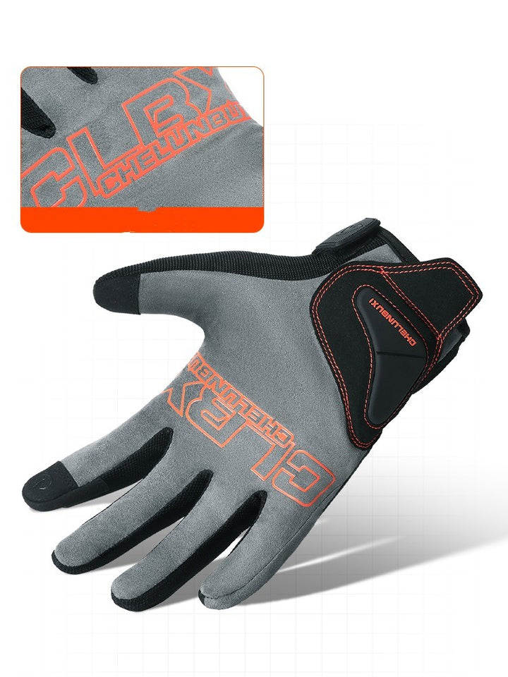 Motorcycle Riding Gloves Made Of Carbon Fiber