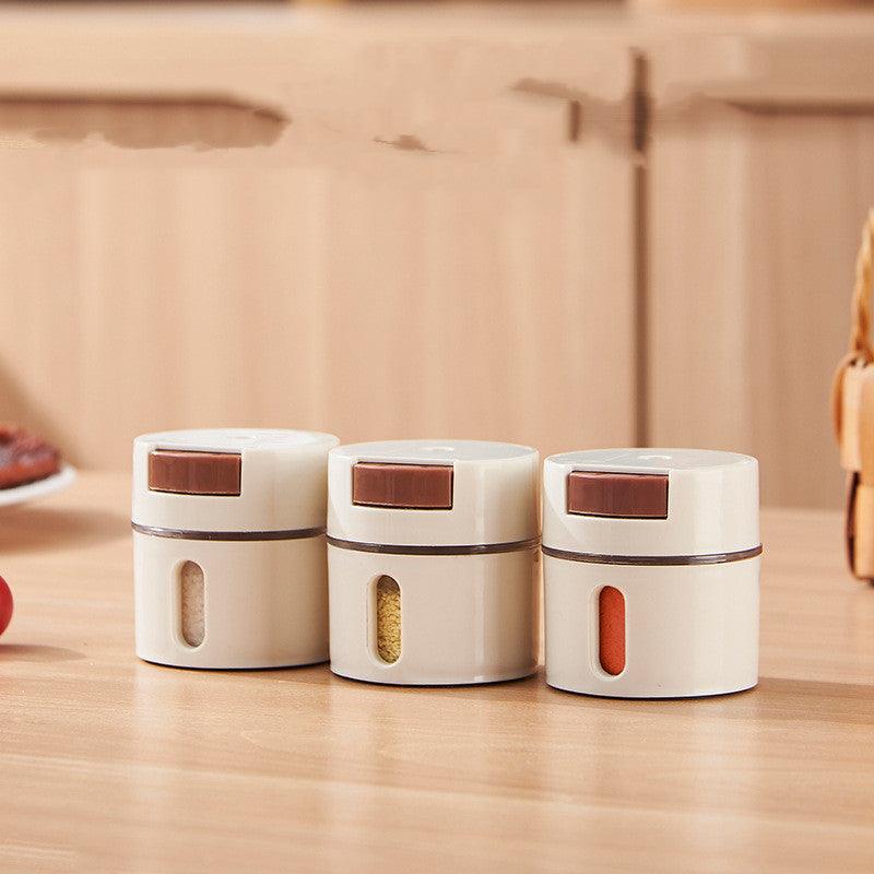 Magnetic Suction Wall Mounted Quantitative Salt Control Bottle - Trendha