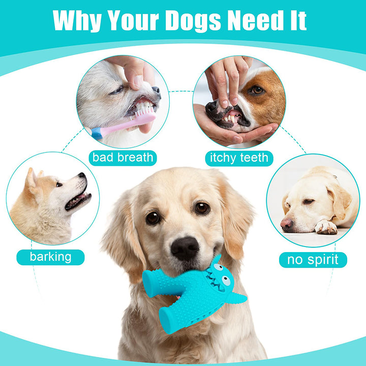 Durable Squeaky Dog Toy for Aggressive Chewers