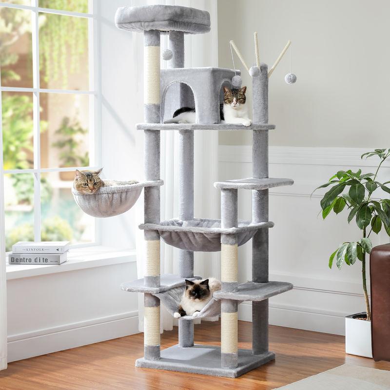 Tall 7-Level Cat Tree Tower