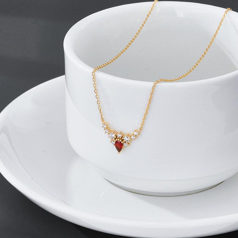Advanced Red Pomegranate Necklace