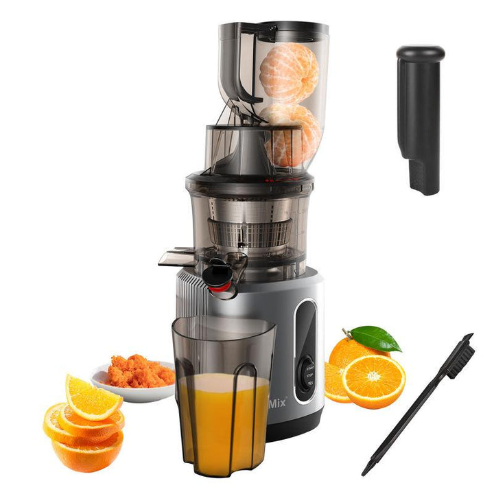 Cold Press Juicer with 3-Inch Feed Chute, 200W Slow Masticating Juice Extractor