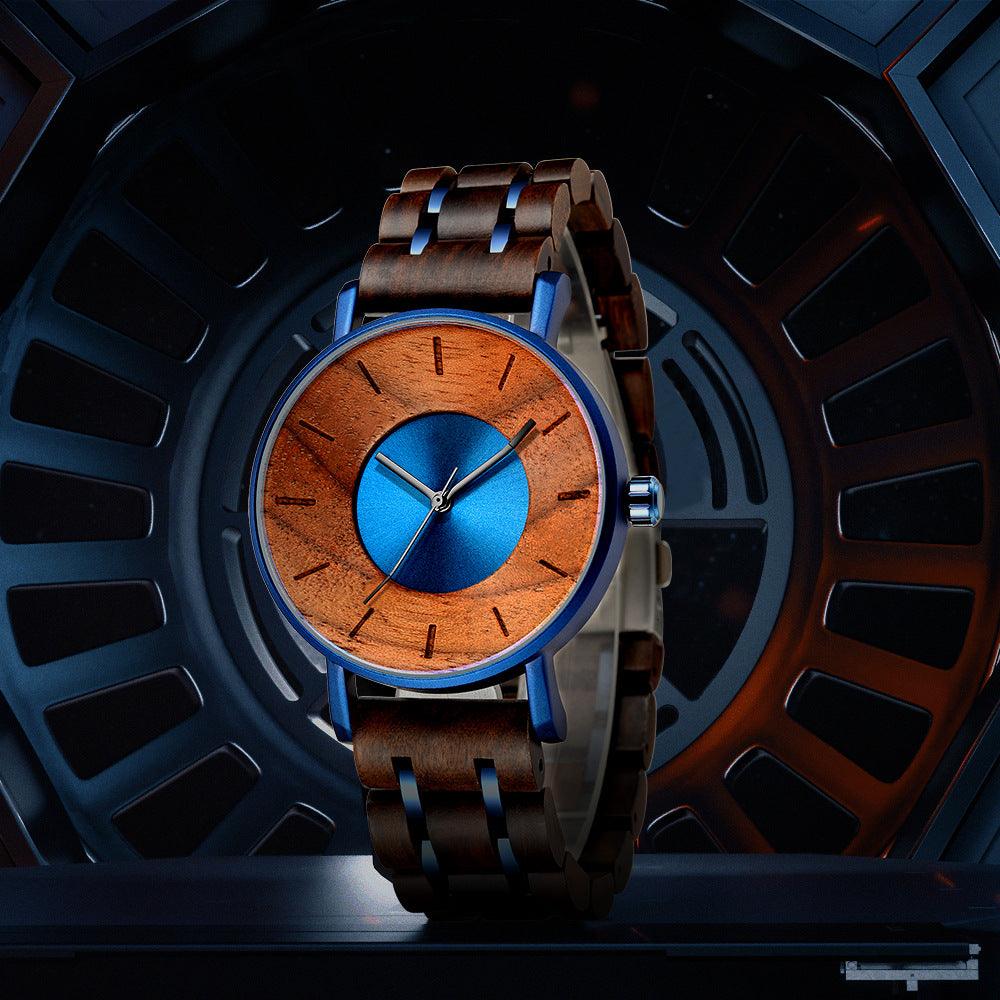 Alloy Room Wood Watch Summer Men's Fashion - Trendha