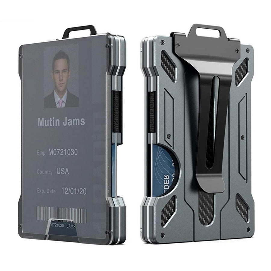 Metal Racing Wallet Aluminum Alloy Card Wrapped Metal Wallet – Trendha