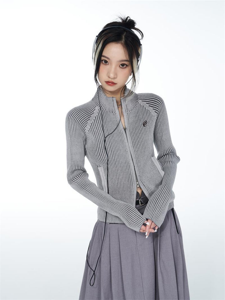 American Hot Girl Retro Street Cardigan Sweater Coat - Trendha