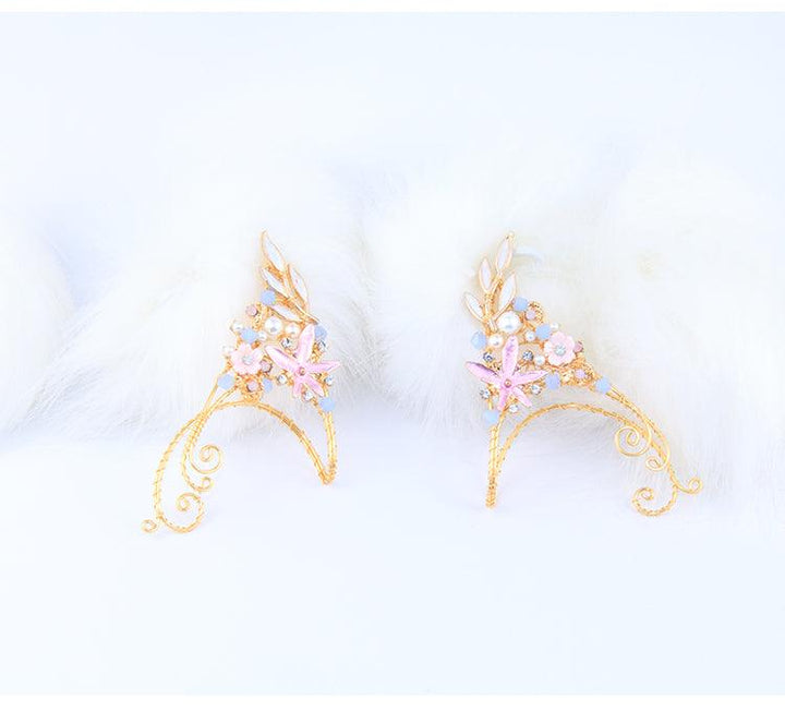Antique Hanfu Super Fairy Elf No Pierced Chinese Style Earrings - Trendha