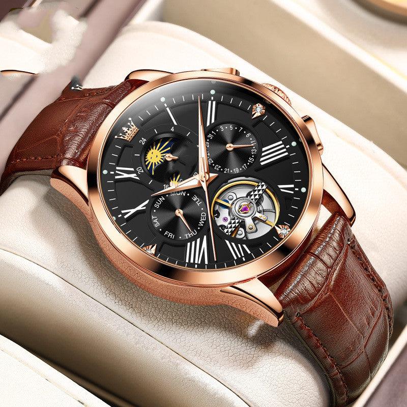 Automatic Mechanical Watch Student Leisure Men - Trendha