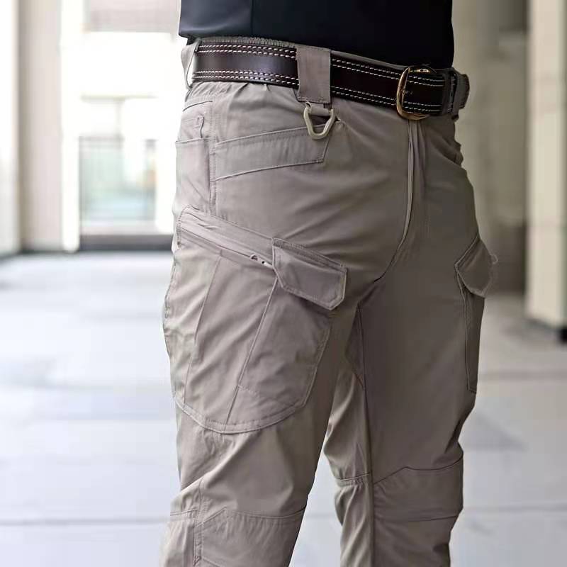 Thin Stretch Comfortable Trousers Outdoor Tactics More Than Breathable Quick-drying Pants Pockets