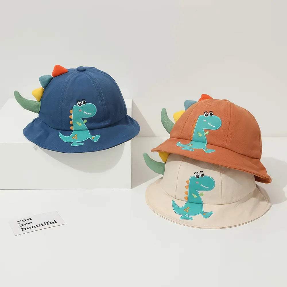 Cute Cartoon Dinosaur Baby Bucket Hat
