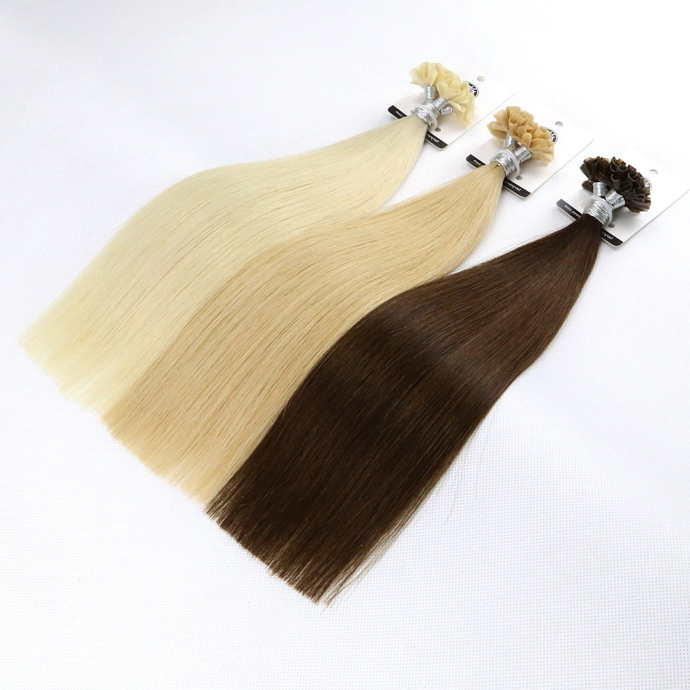 Premium U Tip Keratin Human Hair Extensions