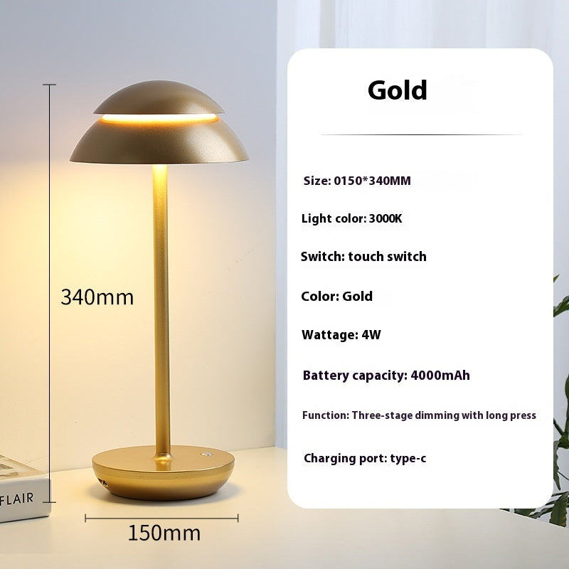 Nordic Minimalism Table Lamp Modern Creative Living Room Bedside Study Studio Outdoor Restaurant Decoration USB