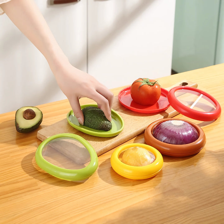 Creative Silicone Sealed Fruit and Vegetable Storage Box