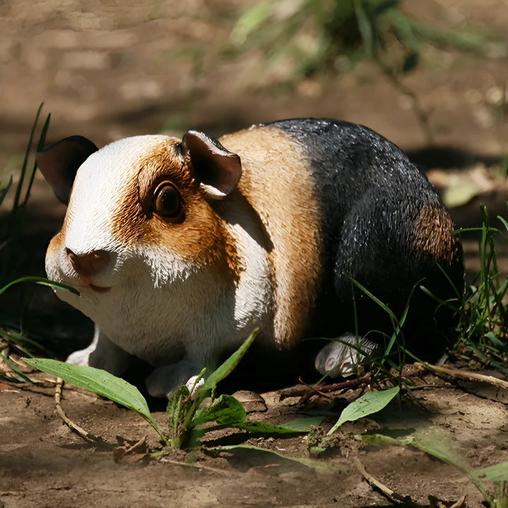 Guinea Pig Resin Statue