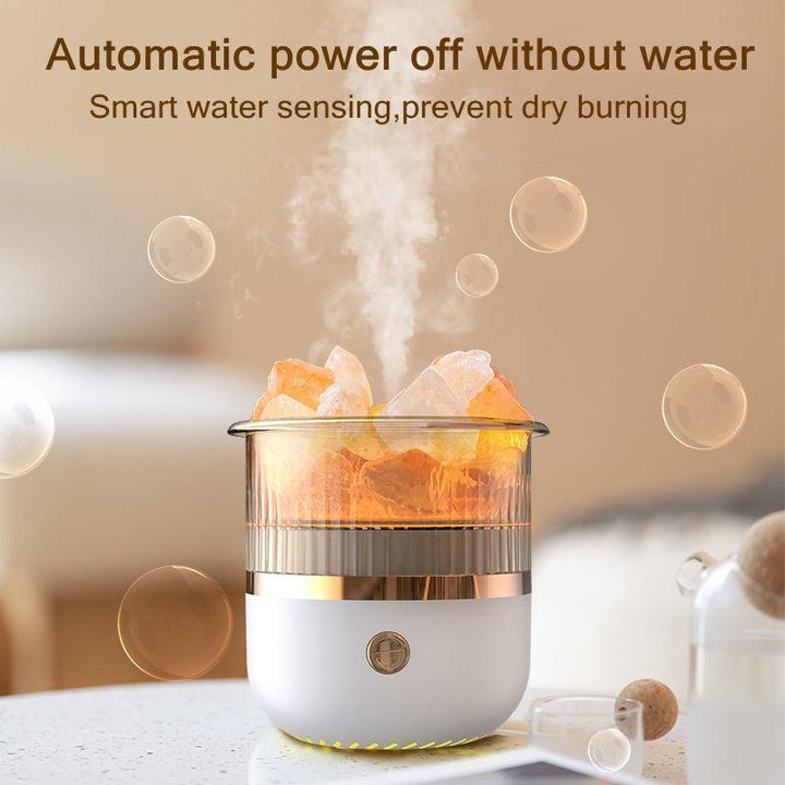 USB Aroma Diffuser Crystal Stone Ultrasonic Essential Oil Diffuser