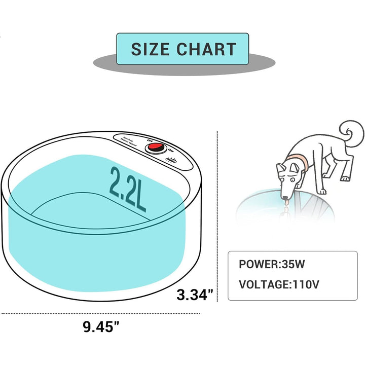 Heated Pet Water Bowl