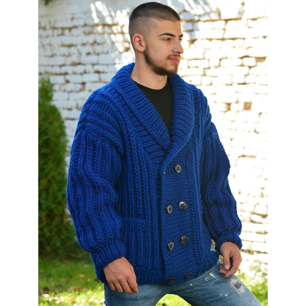 Vintage Knitted Cardigan Sweater